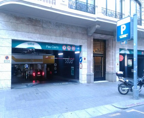 Parking Saba Pau Claris - Barcelona