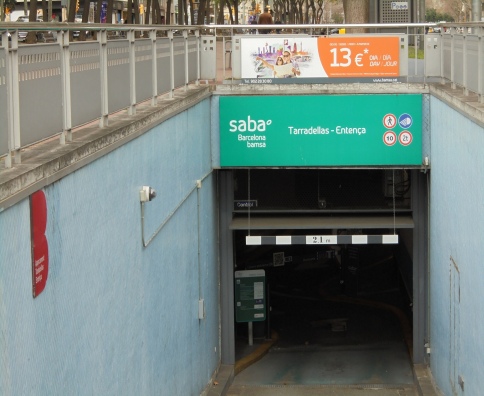 Parking Saba Bamsa Tarradellas II - Barcelona