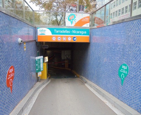 Parking Saba Bamsa Tarradellas - Nicaragua - Barcelona 